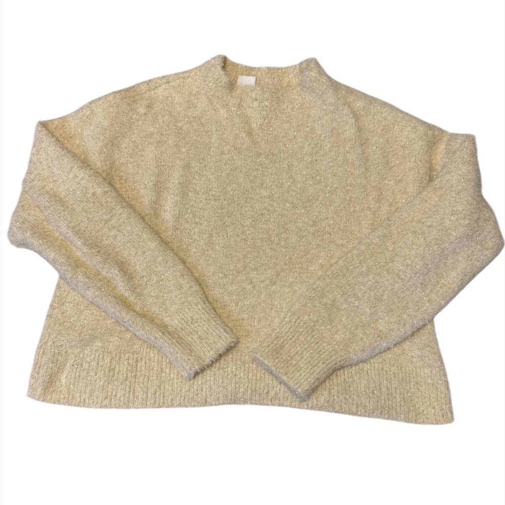 Gap Kids Girls Soft Metallic Sweater XL